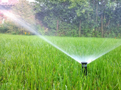 Impianto di irrigazione per giardino