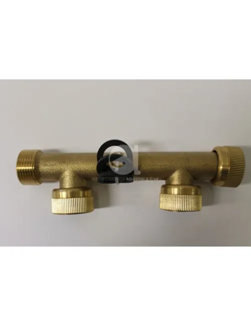 Manifold Colortap brass 2...